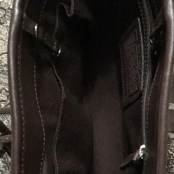 ✨Vintage Retired Coach Hampton✨ #7536 Suede with Leather Trim - Picture 11 of 16